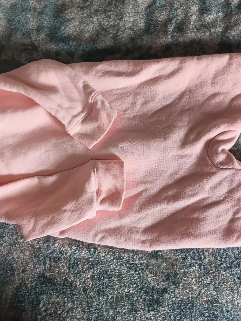 Kids Pink One-Piece Hoodie Jumpsuit